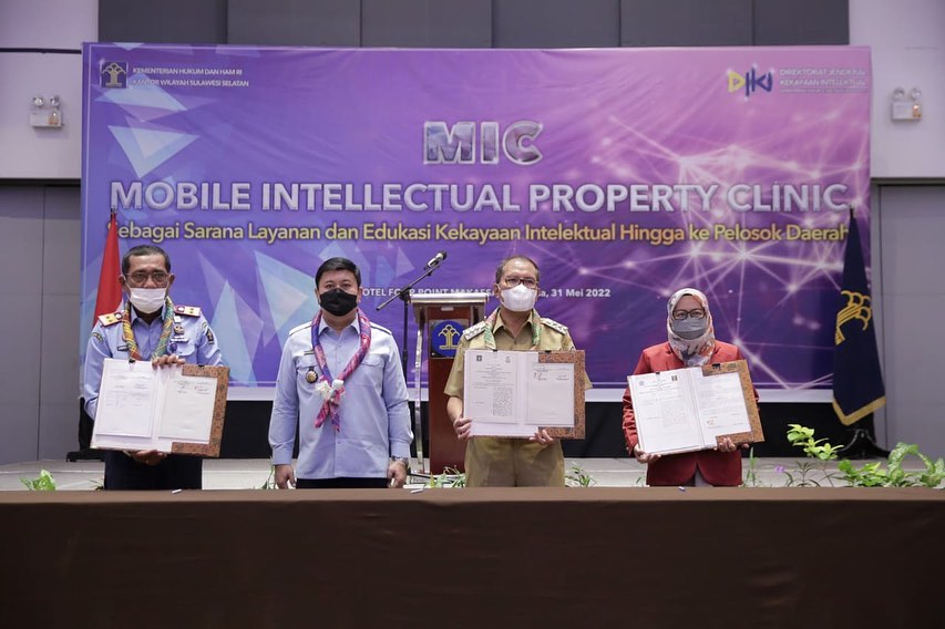 Wali Kota Makassar Teken Kesepakatan Kerja Sama Bidang Kekayaan Intelektual